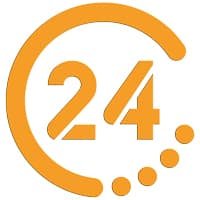 24 Radyo canlı radyo logosu