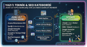 Arama Motorlarının Dilini Konuşmak: JSON-LD Yapılandırılmış Veri (Schema Markup) Rehberi