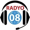 Radyo 08 canlı radyo logosu